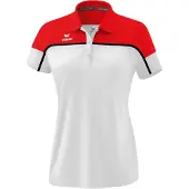 Erima Change By Poloshirt Wit/rood/zwart