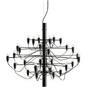 Flos 2097 Sarfatti kroonluchter LED Matzwart 30 lampen