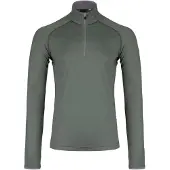 Kjus Skipully Men Feel Midlayer Half-Zip Green Smoke/Pewter-Maat 50