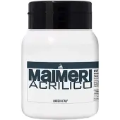 Maimeri Acrilico Acrylverf Platinum White 017 500 ml 1 stuk