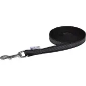 Petlando Sleeplijn Anti-Slip Zwart - Hondenriem - 1000x2 cm