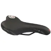 Selle Bassano Zadel Volare hybride/sport - zwart