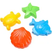 Androni Zandvormen Zeedieren, 4st.