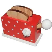 Simply For Kids houten broodrooster + brood rood
