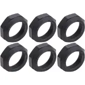 Bofix balhoofdbovenmoer zwart 6 stuks 1 1/8 295741