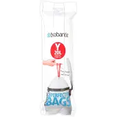 Brabantia Perfectfit Vuilniszak Met Trekbandsluiting Code Y 20 Liter 20 Zakken