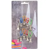 Excellent houseware Handdoek Knijpers 10 stuks