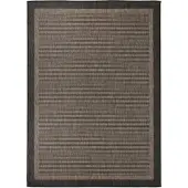 vidaXL Buitenkleed platgeweven 200x280 cm donkerbruin