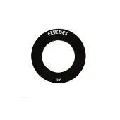 Elvedes lagerkapjes (2x) 40mm zonder rand a0 2019066