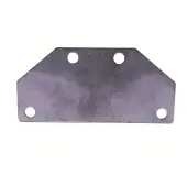 Dr Verloopplaat RVS voor bagagedrager 27-80mm