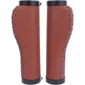Edge Handvatset leer incl lockring - camel brown- 135/135mm (werkplaatsverpakking)