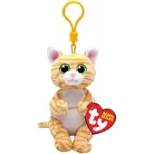 TY Beanie Babies Bellies Clip Knuffel Kat Mango 10 cm