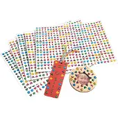 Colorations 3D Edelsteenstickers knutselpakket 2150 stuks multi kleuren.