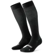 Cep Flight Socks Tall, hardloopsokken, dames, zwart