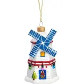 Sass & Belle Hollandse molen kerstbal -