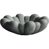 101 Copenhagen Bloom Tray schaal medio Ø28,5 cm Dark grey