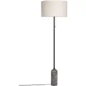 Gubi Gravity vloerlamp grijs marmer/canvas