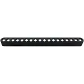 Brilliant Click&Shine Blank Spot LED-railspot 17 W LED-module Zwart