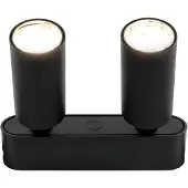 Brilliant Click&Shine Tube Spot LED-railspot 10 W LED-module Zwart