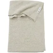 Meyco Baby Knit Basic wiegdeken - sand melange - 75x100cm - 1.0 TOG