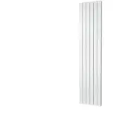 Boss & Wessing Designradiator plieger cavallino retto dubbel 1162 watt middenaansluiting 180x45 cm black graphite