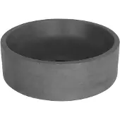 Differnz Marba Waskom Rond 42x13cm Beton Donker grijs 38.251.22