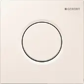 Geberit Sigma 01 urinoir bedieningsplaat pneumatisch Wit