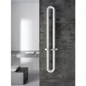 Instamat Designradiator Tubone-V 170x21x14cm Incl. Aansluitset Wit
