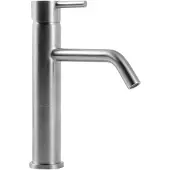 Sapho Wastafelmengkraan minimal 1-hendel gebogen hoog 33.8 cm rvs