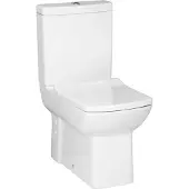 Creavit Lara Staande Toilet - onderpot - zonder bidet sproeier - muur/onderuitgang - wit LR360-11CB00E-0000