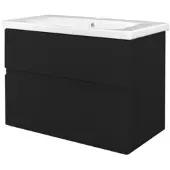 Best design Badkamermeubel Quick Greeploze 65 cm Mat Zwart