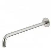 Hotbath Muuruitloop mate 50 cm rond geborsteld nikkel