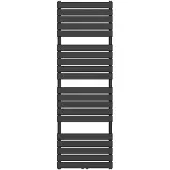 Boss & Wessing Handdoekradiator bws ress middenaansluiting 1081w 180x60 cm zwart