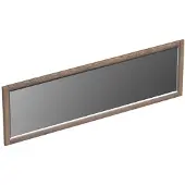 Forzalaqua Spiegel Gela 160x2x50 Cm Eiken Havanna