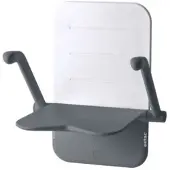 Etac Douchezitting Relax met Armsteunen en Rugleuning 39x45 cm Kunststof Grijs