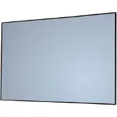 Sanicare Badkamerspiegel q-mirrors 90x70x2 cm zwart