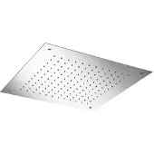 Hotbath Mate M111 inbouw hoofddouche vierkant 50cm geborsteld nikkel