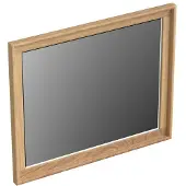 Forzalaqua Spiegel Reno 59.5x2x50 Cm Eiken Smoke