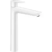 Hansgrohe Wastafelmengkraan talis e 240 eengreeps zonder afvoer mat wit
