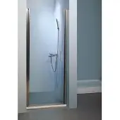 Sanilux Nisdeur Davos klapdeur met profiel 100x200cm 6mm veiligheidsglas