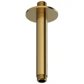 Hotbath Ace AC452 plafondbuis 15cm geborsteld messing PVD