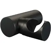 Brauer Black Edition Wandhouder - handdouchehouder - mat zwart 5-S-043