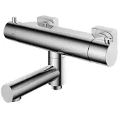 Hotbath Gal thermostatische badmengkraan chroom