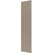 Plieger Designradiator Cavallino Retto Enkel 999 Watt Middenaansluiting 200x45 cm Zandsteen