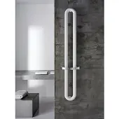 Instamat Designradiator tubone-v 200x21x14 cm incl. Aansluitset wit