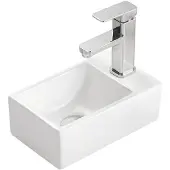 Boss & Wessing Fontein bws wanda 30,5x19x10,5 cm keramiek hoogglans wit