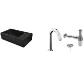Wiesbaden Fonteinpack recto natuursteen rechts 40x22x10 cm