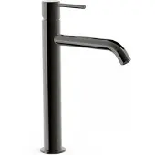 Tres Wastafelmengkraan study exclusive 30,4 cm 1-hendel rond metallic zwart
