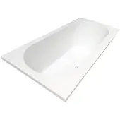 Boss & Wessing Ligbad inbouw bws puerto 180x80x50 acryl mat wit