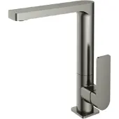 Hotbath Wastafelkraan gal met draaibare uitloop 25 cm geborsteld nikkel pvd